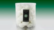 Clover Leaf Floating Candle 5 x 3cm White (Per Each)