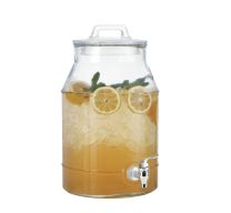 Regent Beverage Dispenser with Glass Handle Lid 7.5L