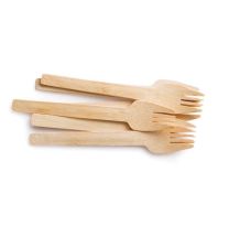 Regent Bamboo Disposable Forks 100 Piece