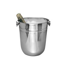 Cater Basix Champagne Bucket Stainless Steel with Knob 8L