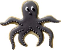 Birkmann Squid Cookie Cutter Stainless Steel 8.5cm