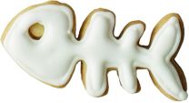 Birkmann Fish Bones Cookie Cutter Stainless Steel 7cm
