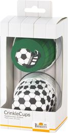 Birkmann Crinkle Cups Football 7cm 24 Piece