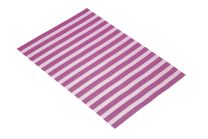 KitchenCraft Woven Placemat Purple Stripes 30 x 45cm