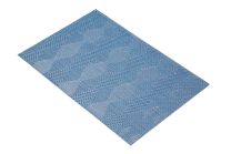 KitchenCraft Woven Placemat Blue Wave 30 x 45cm