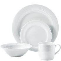 Noritake Arctic White Dinner 16 Piece Set 