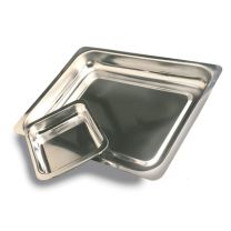 Steak and Kidney Dish Stainless Steel - SK2 - 295 x 210 x 40mm