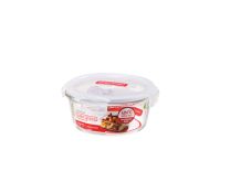 Lock & Lock Euro Glass Container Round 650ml
