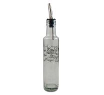 Consol Oil & Vinegar Bottle Clear with Pourer 500ml