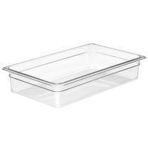 Foodpan 1/1 Polycarbonate Clear 100mm