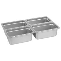 Insert Stainless Steel Quarter 100mm (each)