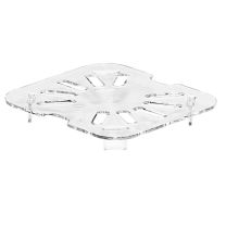 Polycarbonate Drain Shelf For 1/6 Pans