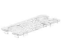 Cambro Polycarbonate Clear Drain Shelf 1/3