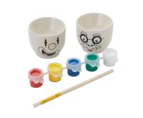 Kitchencraft Egg Cup Set - Paint Your Own