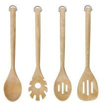 KitchenAid Birchwood Utensils 4 Piece