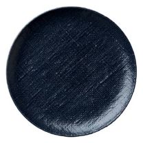 Luzerne Coupe Starter Dessert Plate Knit Matte Navy Blue 21cm