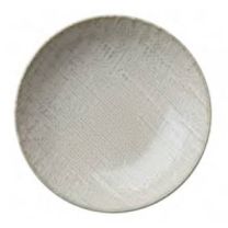Luzerne Knit Pasta/Salad Bowl Reactive White 23cm