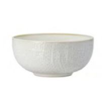 Luzerne Knit Sauce Bowl Reactive White 10cm