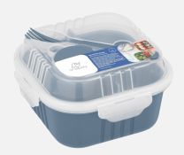 Snappy Lunch Box Square 830ml Blue