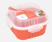 Snappy Lunch Box Square 830ml Coral