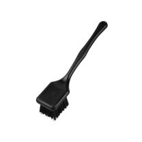 Long Handle Scrub Hard Bristle Black 355mm