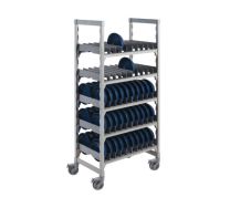 Cambro Mobile Drying Rack for Insulated Dome Covers 100 Dome Capacity