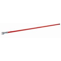Mop Holder PVC/Wood Handle Red