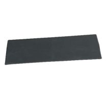 Black Slate Rectangular Tray 17x32cm