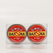 Citronella Tin Candles 2Pack 