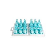Nozzle Set Assorted Plain 24 Piece