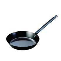 Global Black Steel Frying Pan 220mm