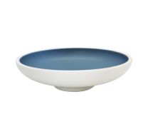 Efay Platter Bowl Round Smoke Blue 30cm 