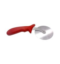 Pizza Cutter Red Plastic Handle 100mm
