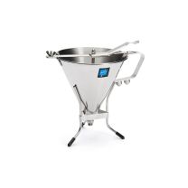 de Buyer Kwik Pro Piston Funnel Auto Stainless Steel 1,5L