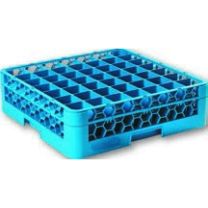 Glass Rack 49 Compartment Blue