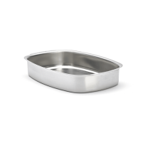 de Buyer Oven Dish Stainless Steel 38x26cm