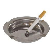 Ashtray Stainless Steel Round Small