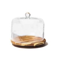Infiniti Glass Straight Cake Dome 350 x 300mm