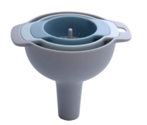 Creative Cooking Nesting Funnel Set 4 Piece 12 x 12 x 11cm