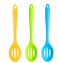 Creative Cooking Silicone Slotted Spoon Yellow 20cm