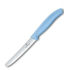 Victorinox Classic Tomato Knife Serrated Sky Blue 11cm
