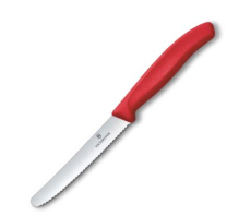 Victorinox Classic Tomato Knife Serrated Red 11cm