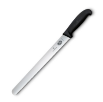 Victorinox Fibrox Slicer Knife Serrated Black 30cm