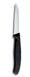 Victorinox Swiss Classic Paring Knife Serrated Black 8cm