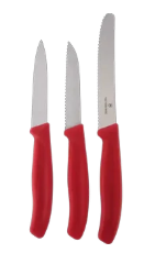 Victorinox Swiss Classic 3 Piece Paring Set Red