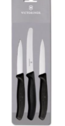 Victorinox Classic Black 3 Piece Pairing Knife Set
