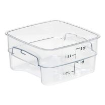 Square Polycarbonate Storage Container 