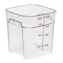 Cambro Polycarbonate Storage Container Square Clear 8L