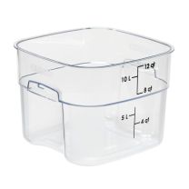Cambro Polycarbonate Storage Container Square Clear 12L