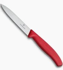 Victorinox Classic Pairing Knife Plain Point 10cm Red